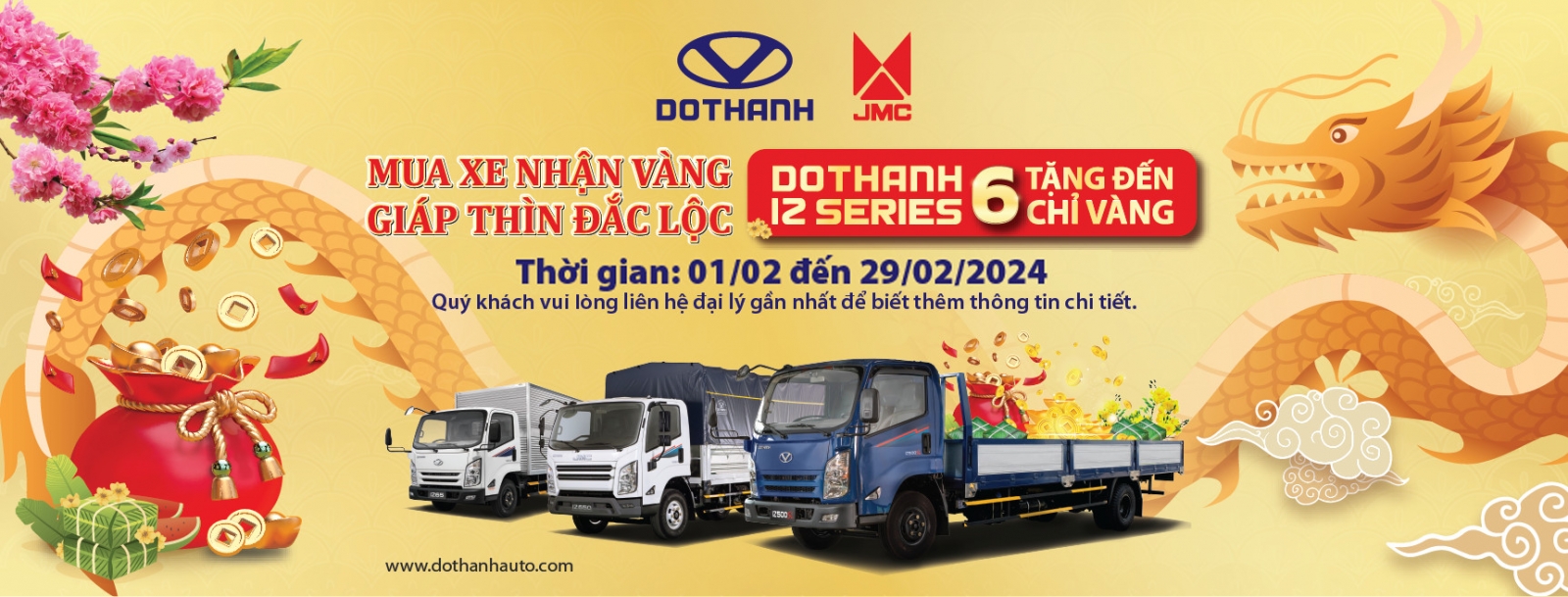 MUA XE NHẬN VÀNG - GIÁP THÌN ĐẮC LỘC MUA XE NHẬN VÀNG - GIÁP THÌN ĐẮC LỘC